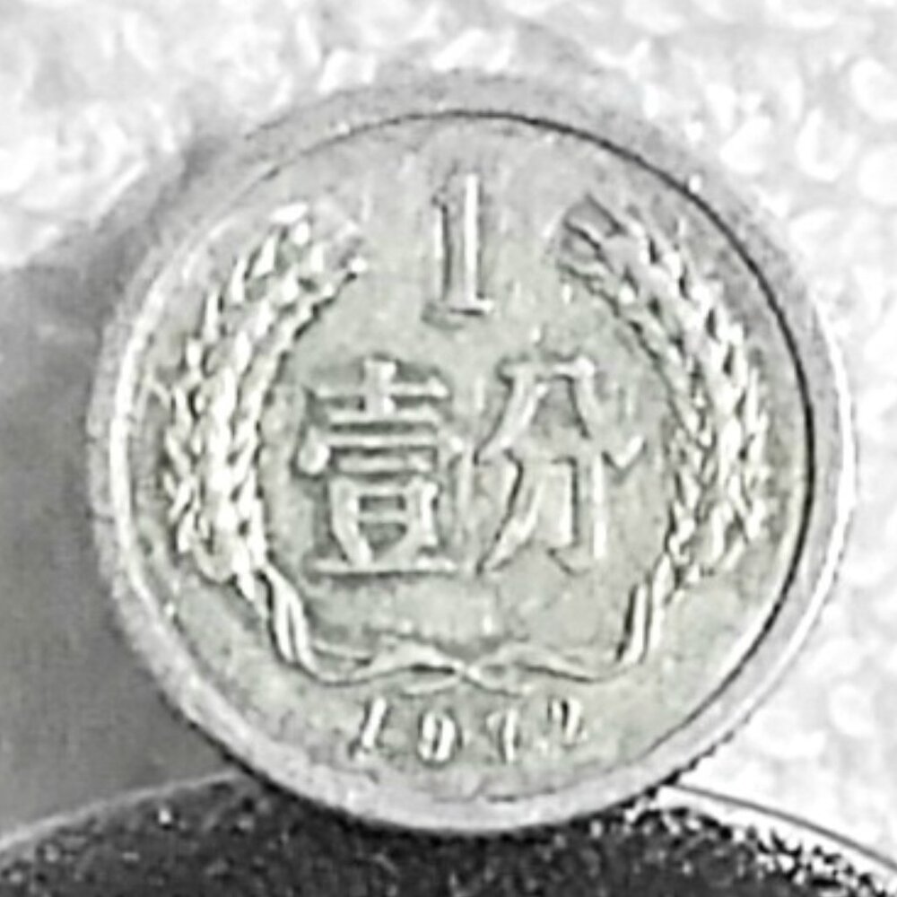 Circulated 1972 Chinese 1 Fen People's Republic of China Coin!!